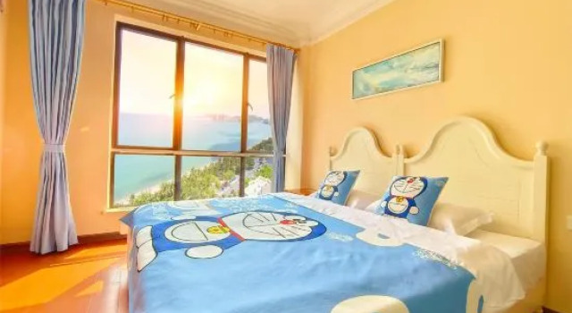 Семейный люкс с видом на море Red Pure Silver Beach Hotel (Beihai Yinzh an International Passenger Port Store)