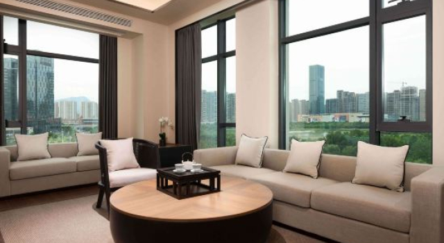 Люкс Executive с видом на озеро Hanting Hotel Jiashan Tingqiao Road