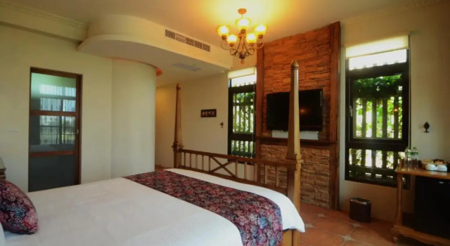 Deluxe Kahden hengen huone parvekkeella Full Sweet Inn