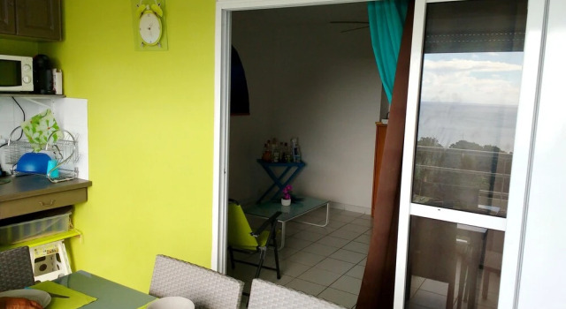 Apartment With one Bedroom in Sainte-anne, With Wonderful sea View, Po
