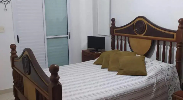 Apartamento de Luxo acesso a Praia Grande e Praia do Tenório para 6 pessoas