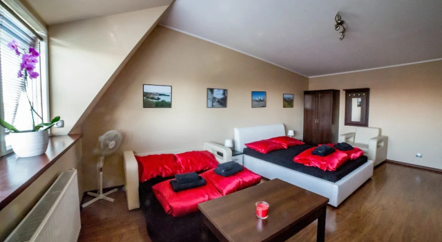 Номер Standard Пентхаус с балконом SG Apartments