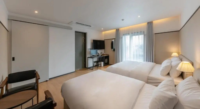 Номер Deluxe Brown-Dot Hotel Dongchon Amusement Park