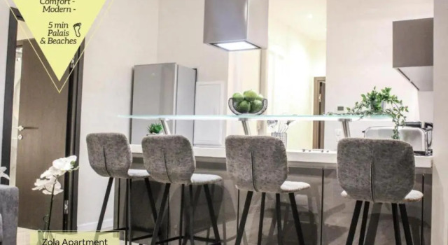 Апартаменты Deluxe с 2 комнатами Résidence Montaigne - Luxurious - 350m Palais - LRA Cannes