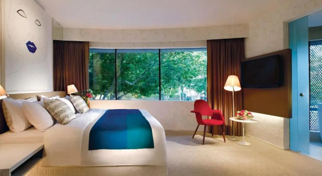 Executive Dvoulůžkový s manželskou postelí pokoj Wangz Hotel