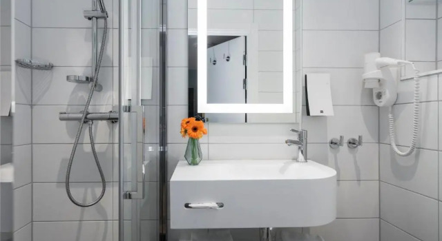 Standard Einzel Zimmer Thon Hotel Terminus