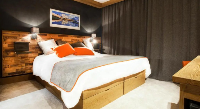 Двухместный номер Superior с видом на горы Hôtel Saint Charles Val Cenis