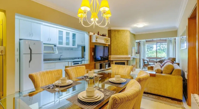 Apt With Fireplace 300m From Mini Mundo Vfi0103