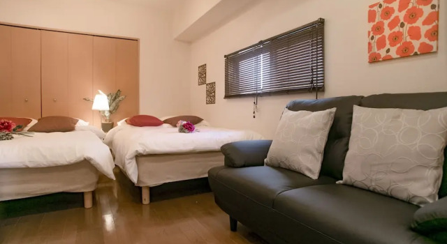 Апартаменты Luxury Shinsaibashi-House B