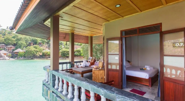 Номер Deluxe с видом на море Koh Tao Relax Freedom Beach Resort