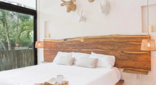 Stylish Charming 2BR Apartment Aldea Zama Insta-worthy Pool Uncovered Patio Terrace, Rezervasyon Daire Tulum havuzlu oteller, Yüzme Havuzu