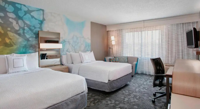 Четырёхместный номер Standard Residence Inn Detroit / Auburn Hills