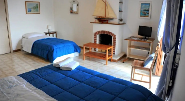 Апартаменты c 1 комнатой с видом на море B&B La Muraglia