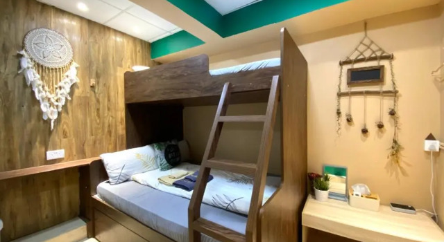 Четырёхместный номер Standard AMU Dreamhouse 阿木旅舍