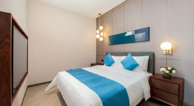 Люкс с 2 комнатами Dongguan Shan Zhi Ye Serviced Apartment Hotel - Houjie Wanda Plaza Liaoxia Subway Station