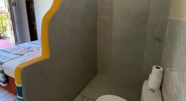 Двухместный люкс с видом на бассейн Hostel do Ceu