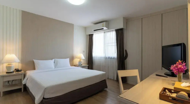 Люкс c 1 комнатой с балконом Kantary Bay Hotel And Serviced Apartments Sriracha