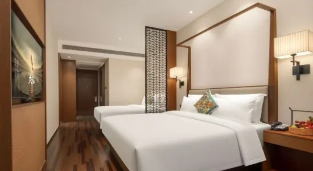 Трёхместный семейный номер Deluxe SSAW Boutique Hotel Swufe Chengdu