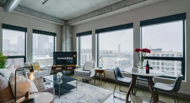 Sable 807 - One Bedroom, Забронировать Отель Миннеаполис Twin Cities, рядом с Торговый центр Nicollet