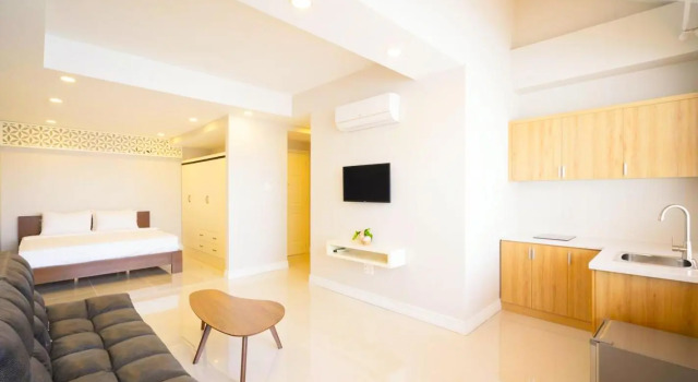 Семейная студия Sunshine Boutique Hotel Phu My Hung