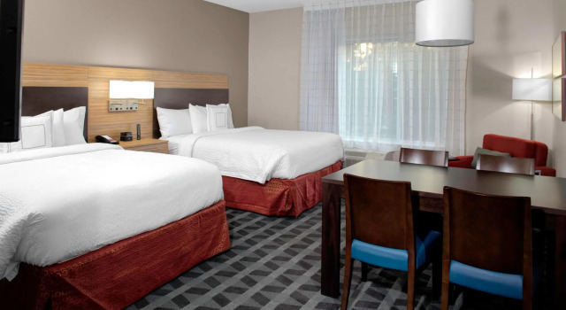 Четырёхместная студия TownePlace Suites by Marriott Albany