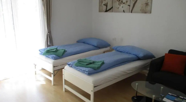 Студия с балконом Apartment Bünda