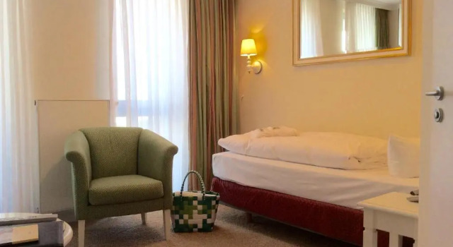 Одноместный номер Standard Strandhotel Heringsdorf mit Soleaußenpool 30 Grad