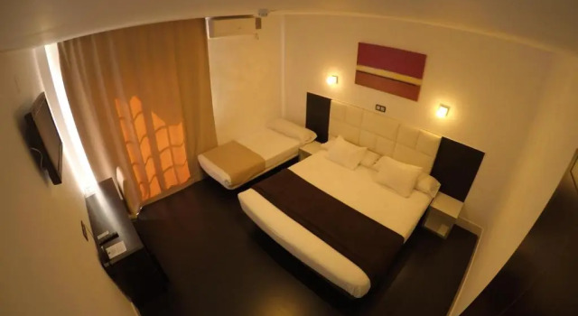 Трёхместный номер с видом на море Hotel Natursun