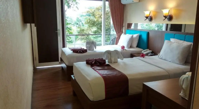 Superior Double room with mountain view Royal Hotel and Outbound Trawas
