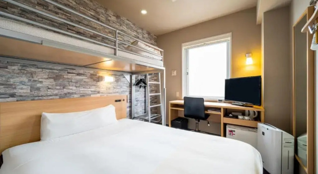 Четырёхместный номер Standard Super Hotel Takamatsu Kin en kan