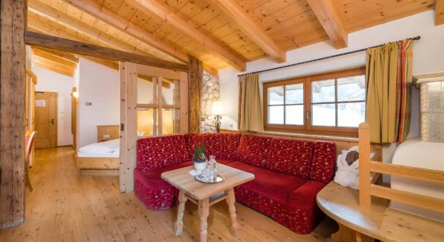 Двухместный номер Deluxe с балконом Naturhotel Lüsnerhof