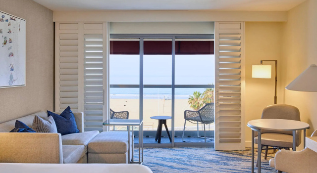Двухместный номер The 720 oceanfront Regent Santa Monica Beach by IHG