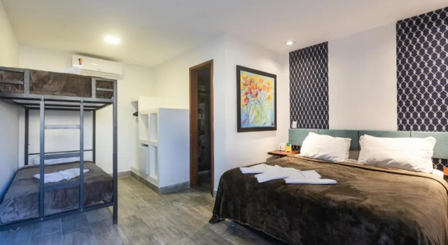 Четырёхместный номер Standard Hotel Barra da Lagoa by Latitud Hoteles