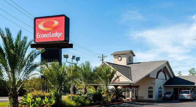 Bett im Wohnheim Econo Lodge Jasper