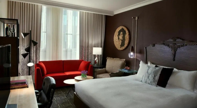 Люкс с видом на город Kimpton Hotel Vintage Portland by IHG