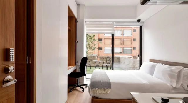 w Radiant Loft w Amazing Terrace in Bogota, Забронировать Апартаменты/квартира Апартаменты Богота, рядом с Парк 93, Апартаменты/квартира