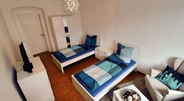 Номер Comfort с 3 комнатами с балконом Suite an der Furt
