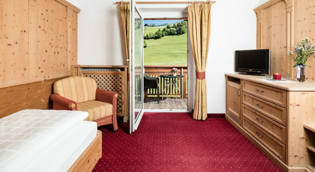 Одноместный номер Standard с балконом Almhof Hotel Call