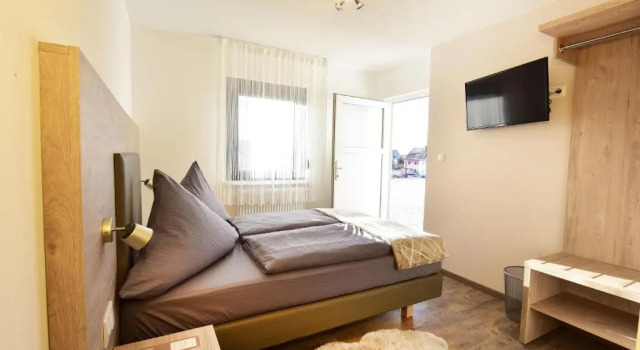 Двухместный номер Standard с балконом 1a Gastehaus Am Hafen