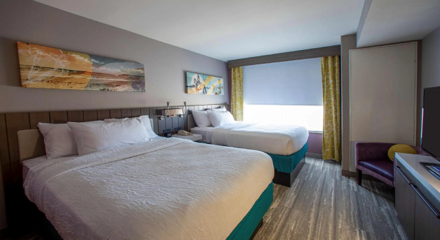 Четырёхместный номер Deluxe Hilton Garden Inn Rapid City