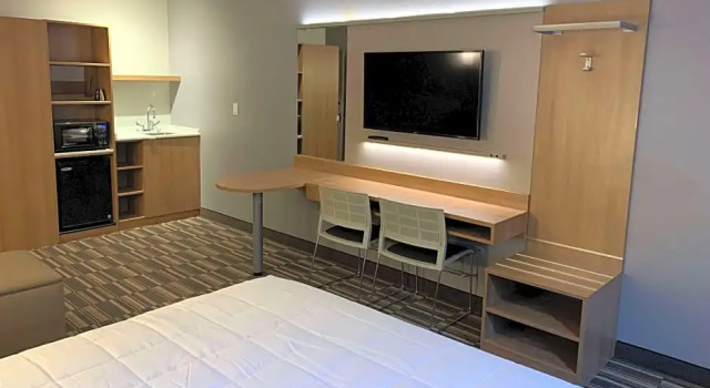 Двухместный люкс с видом на горы Microtel Inn & Suites by Wyndham Georgetown Lake