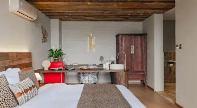 Люкс Luxury с видом на закат Dali Yunya·Impression Homestay (Chongsheng Temple Three Pagodas Store)