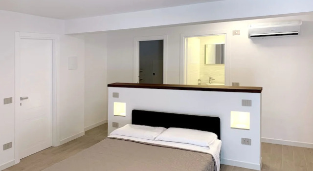 Standard- firedobbelt værelse med altan med udsigt B&B Villa Paradiso