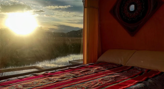 Standard- værelse med altan med panoramisk udsigt Titicaca Atrion