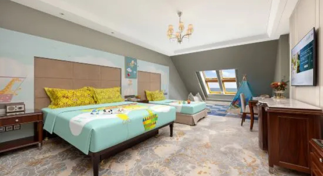Семейный номер Standard Qingdao Seaview Garden Hotel