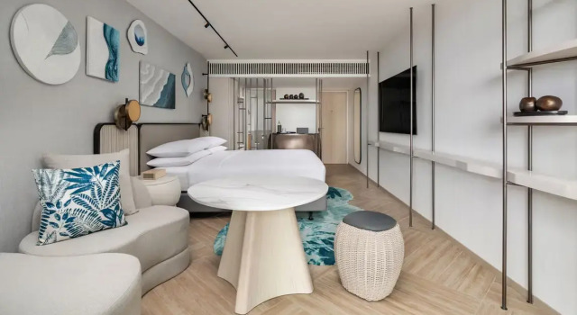 Номер Deluxe Pattaya Marriott Resort and Spa