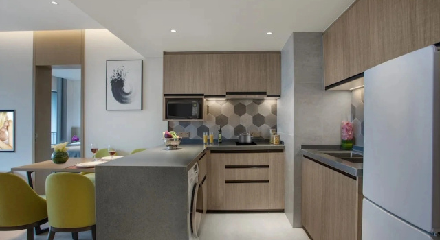 Двухместный номер Premier с 2 комнатами Citadines Songshan Lake Dongguan