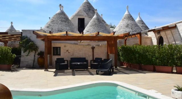 Коттедж с 2 комнатами Quei Trulli Divini