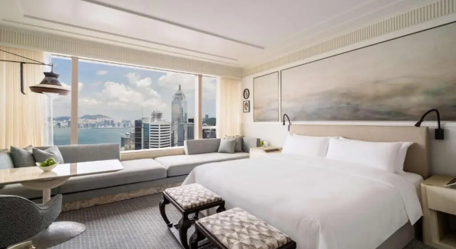 Двухместный номер Grand Premier с видом на гавань Island Shangri-La, Hong Kong