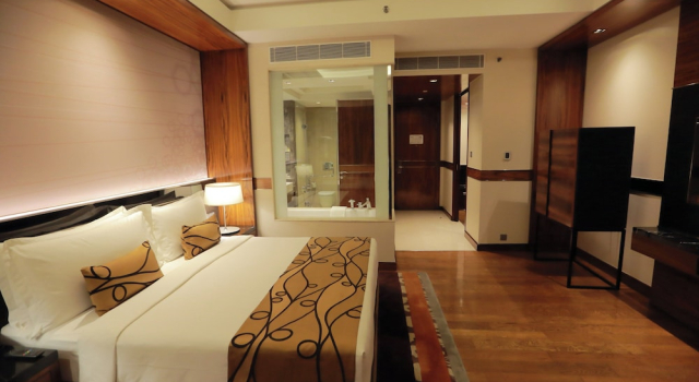 Двухместный номер Standard с видом на бассейн Crowne Plaza New Delhi Rohini by IHG